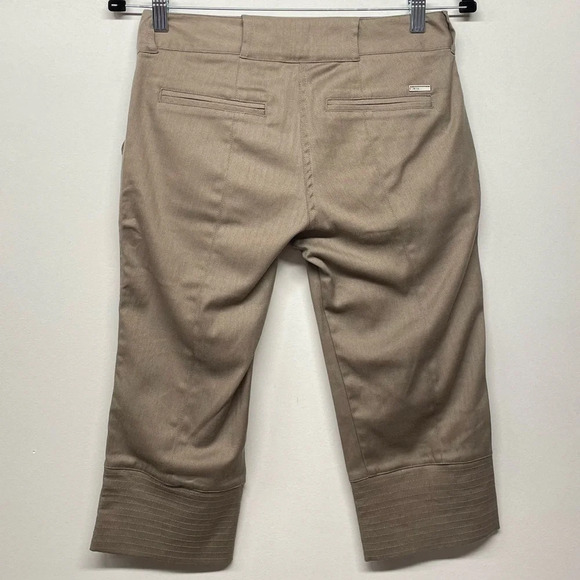 Women's LIJA Gray Tan Golf Pants Size 2 Made in Canada - Picture 7 of 8